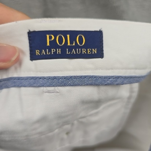 Polo Ralph Lauren Shorts Classic Fit 9" Inseam Nantucket Size 42 White NWT Flaw - Picture 4 of 11